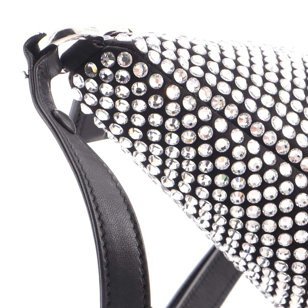 Prada Triangle Top Handle Pouch Bag #331855P16B - Picture 6 of 7